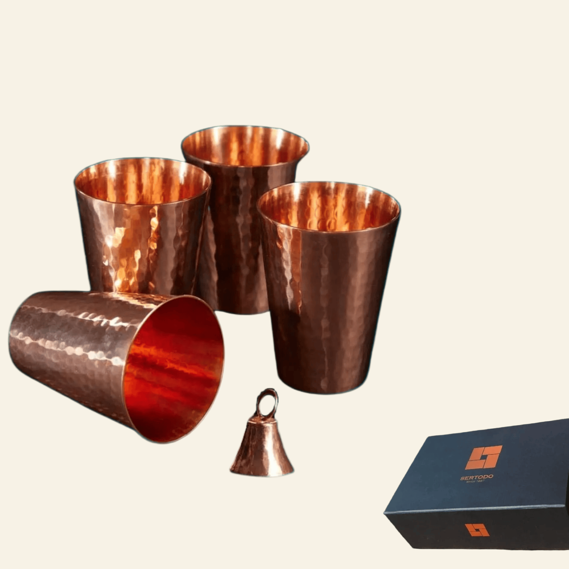 Just Right Copper Cup Set