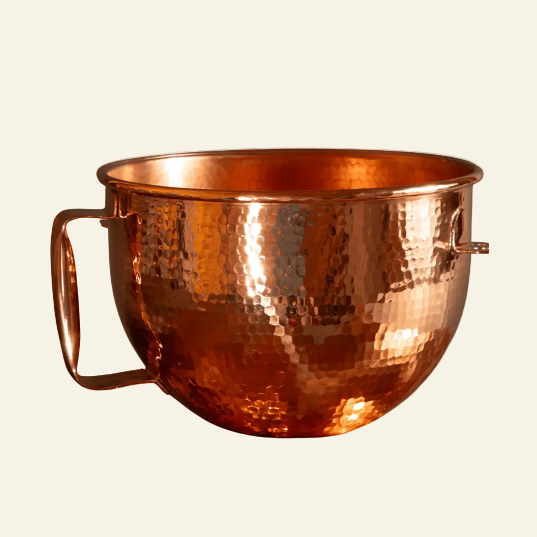 Sertodo Mixing Bowls Copper Mixing Bowl for KitchenAid® Lift Stand Mixers