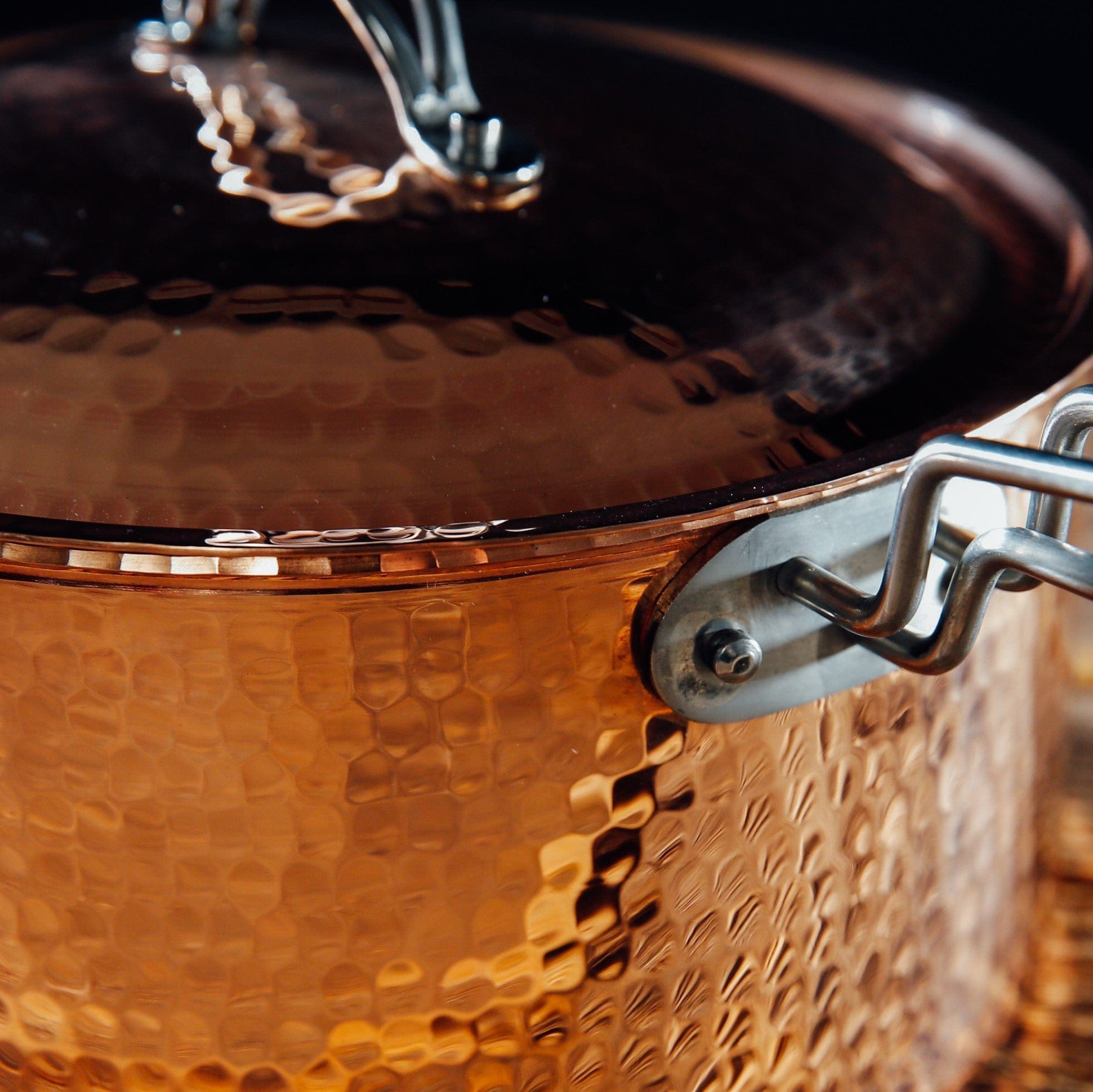 Sertodo Pots &amp; Pans Copper Saucepan 1.5 quart and 2.5 quart