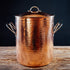 Sertodo Pots & Pans 10 Quart - 8" diameter x 10" deep Big, Beautiful Copper Stock Pots