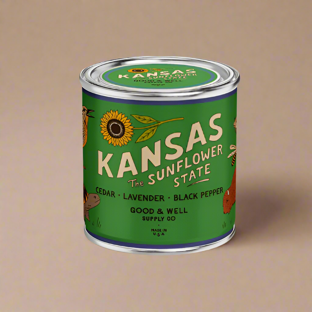 Kansas State Candle - My American Goods