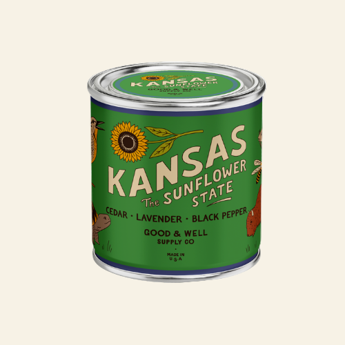 Kansas State Candle - My American Goods