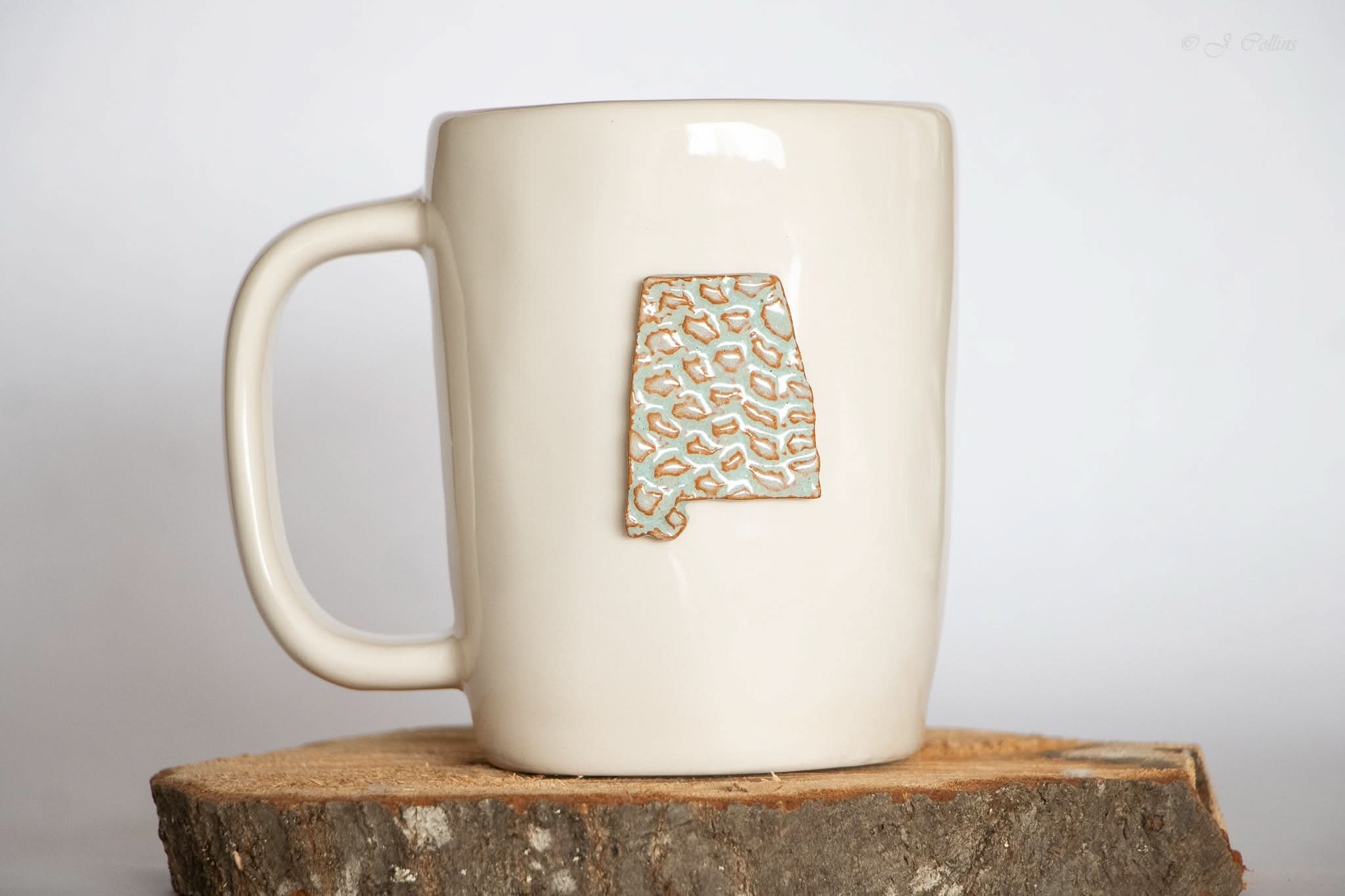prodigalpottery State of Alabama Coffee Mug