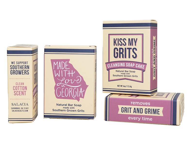 Kiss My Grits Cleansing Soap Cake
