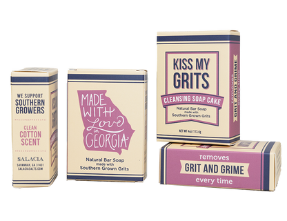 Kiss My Grits Cleansing Soap Cake