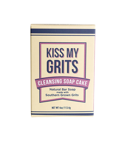 Kiss My Grits Cleansing Soap Cake