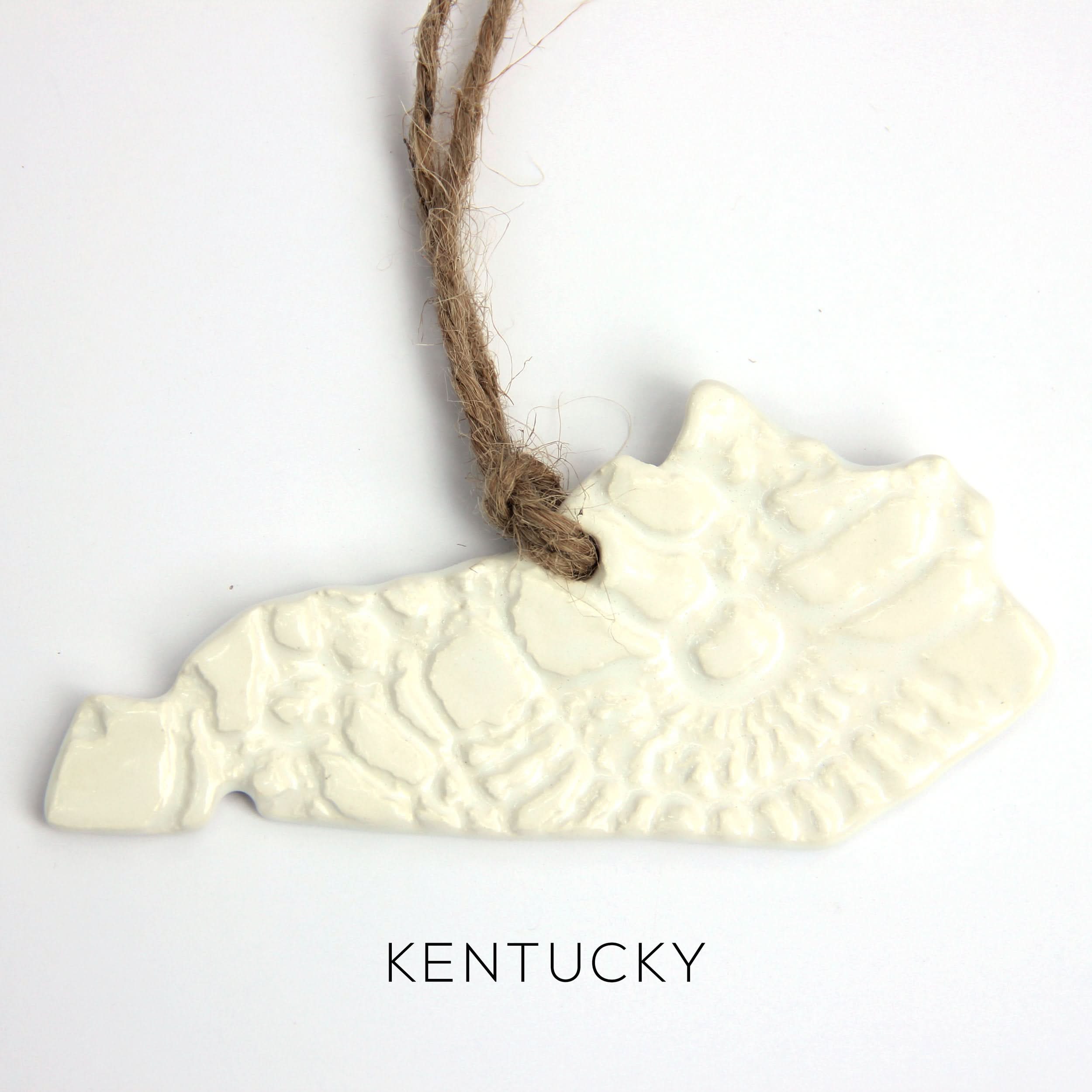 prodigalpottery Ceramic State Ornament