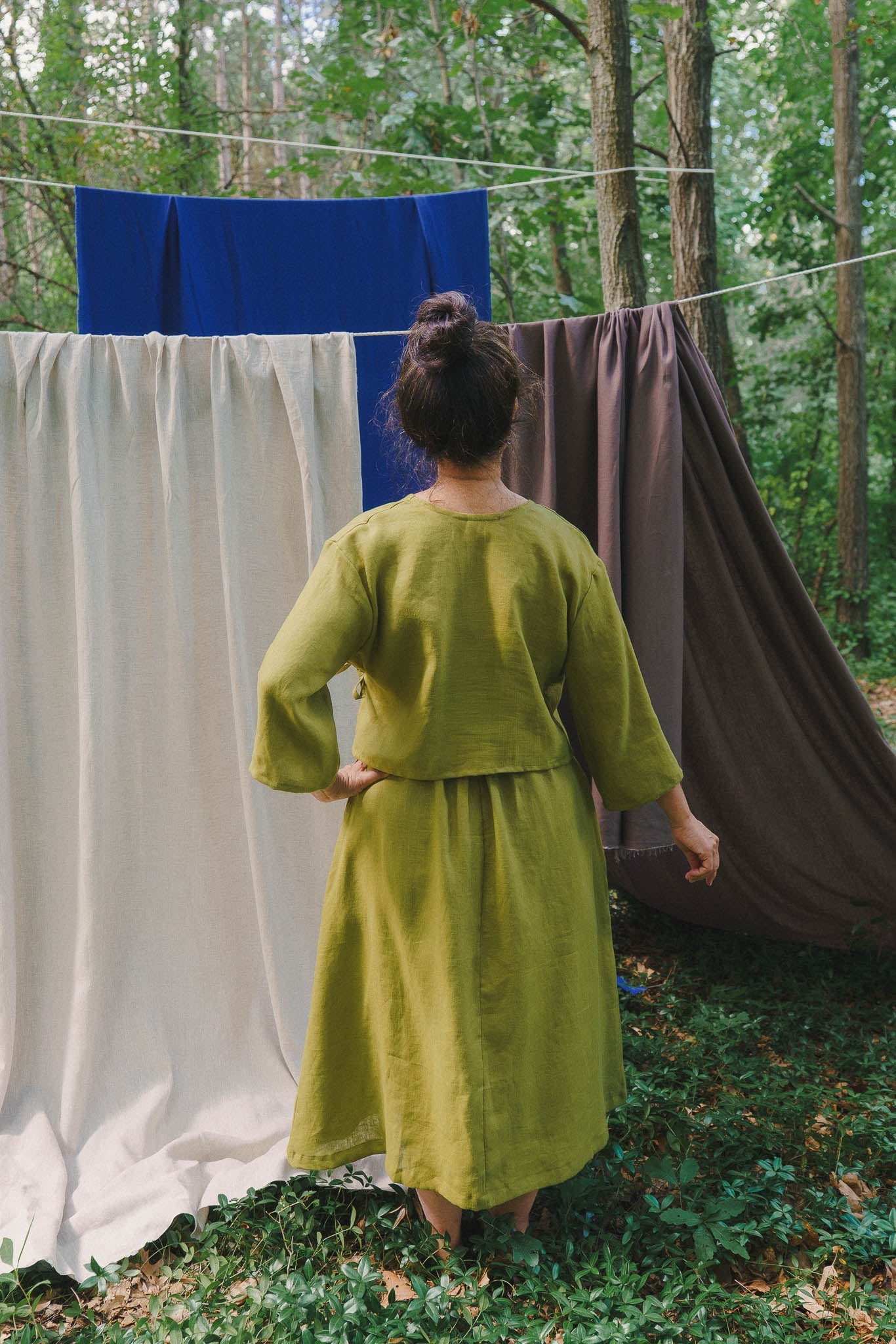 Esme Skirt in Avocado