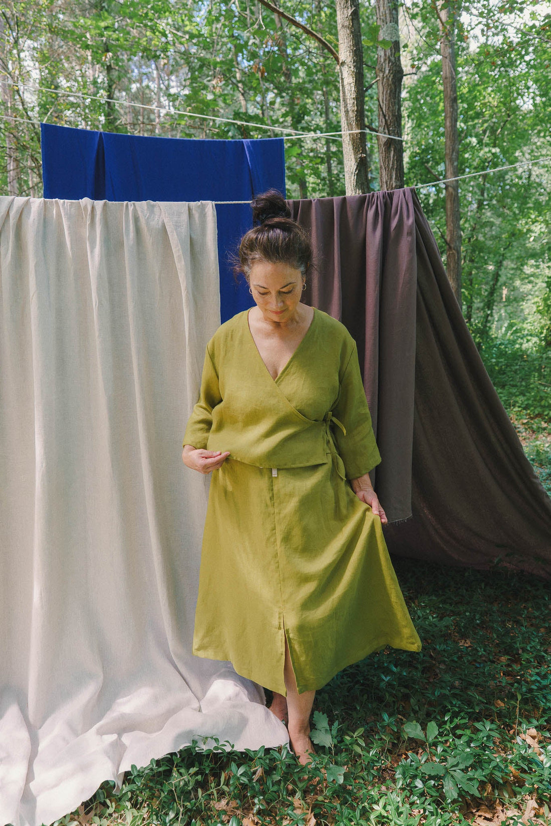 Esme Skirt in Avocado