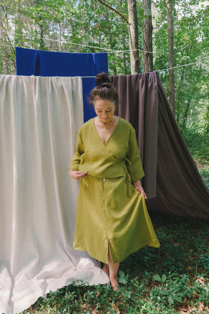 Esme Skirt in Avocado