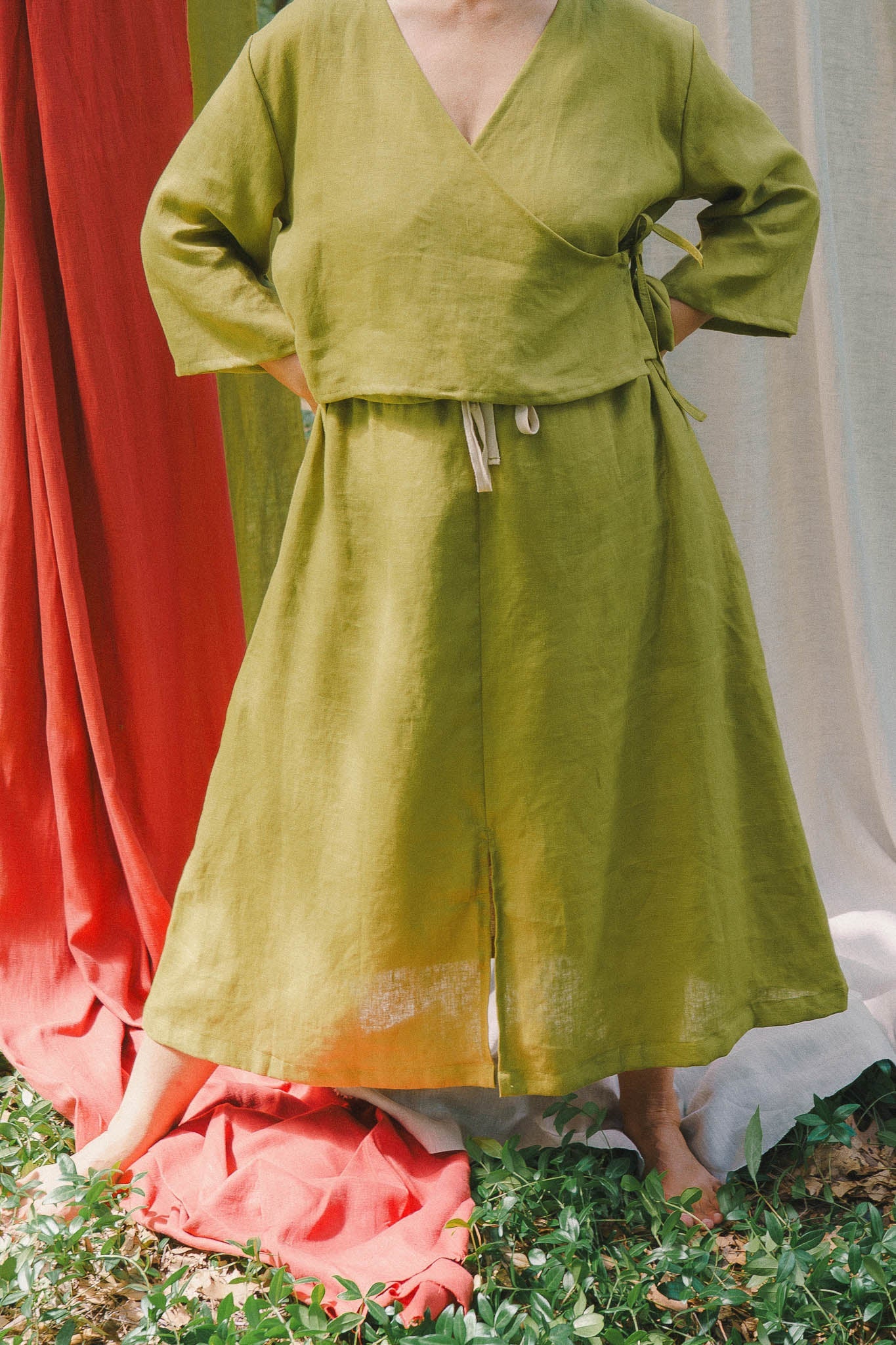 Esme Skirt in Avocado