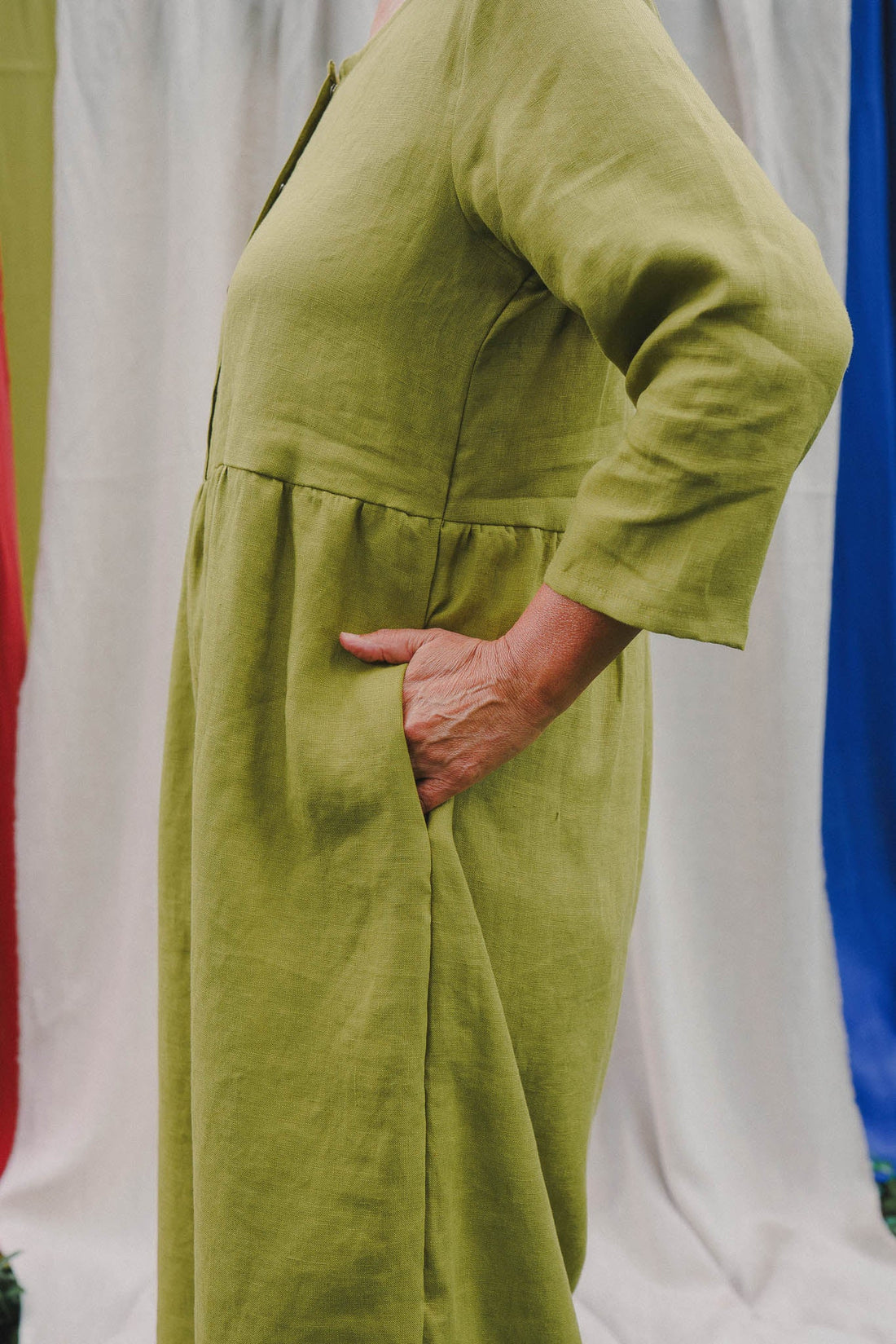 Ranch Jumpsuit in Avocado