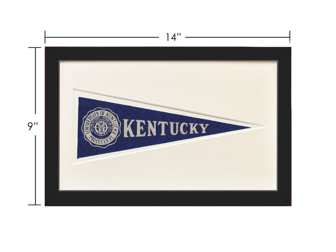 Vintage University of Kentucky Hormel Pennant