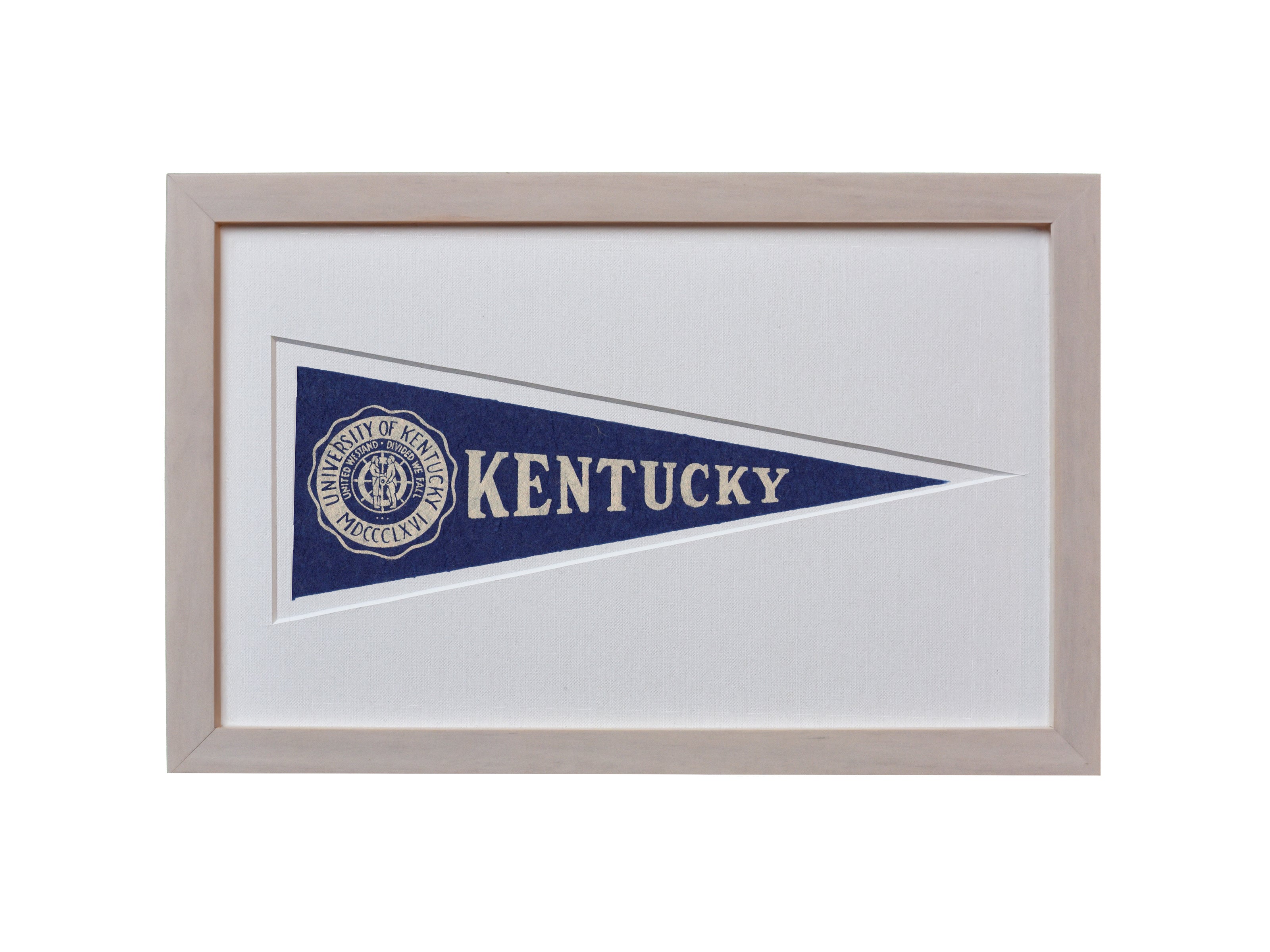 Vintage University of Kentucky Hormel Pennant