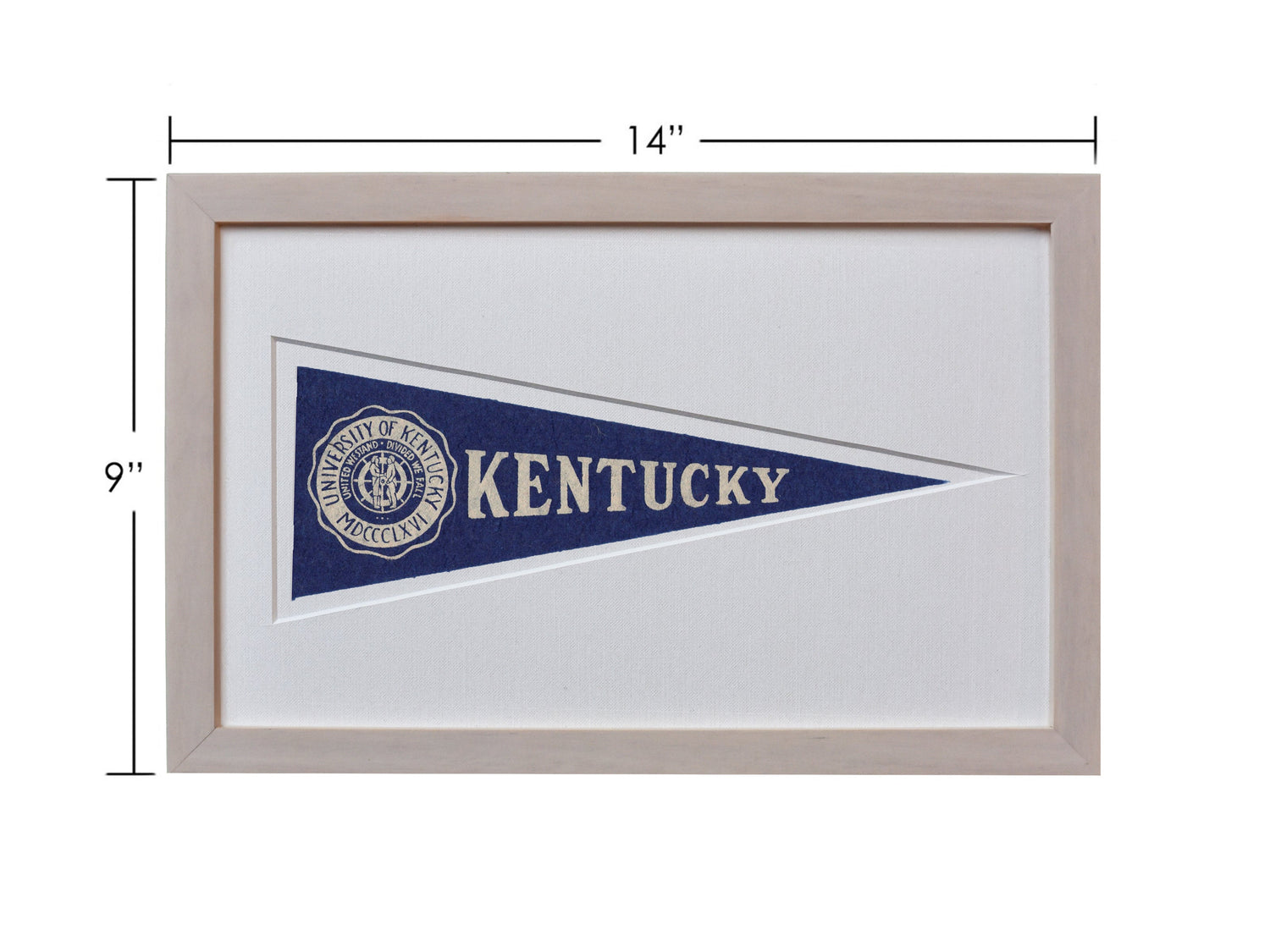 Vintage University of Kentucky Hormel Pennant