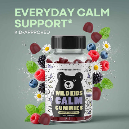Wild Kids Calm Gummies – Plant-Based Botanical Blend