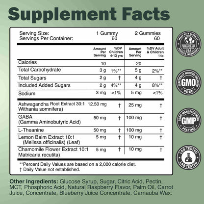 Wild Kids Calm Gummies – Plant-Based Botanical Blend