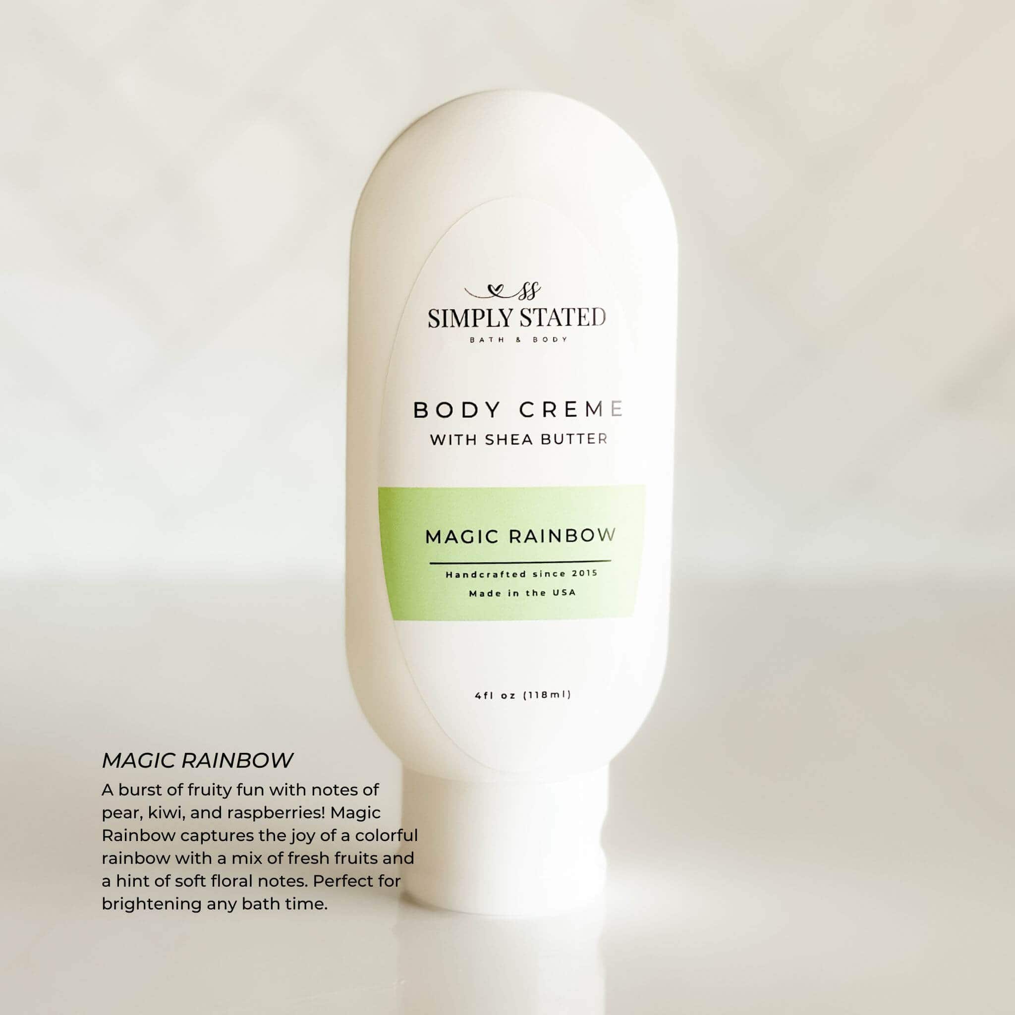 Simply Stated Creations Moisturizers Magic Rainbow Body Creme