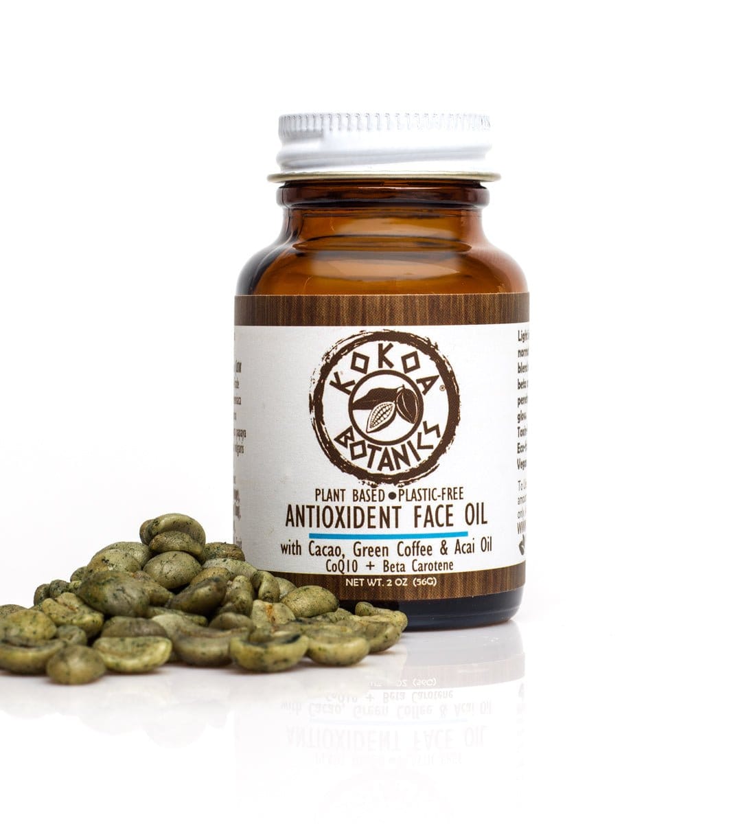 Antioxident Face Oil with Green Coffee &amp; Acai Oil 2 oz