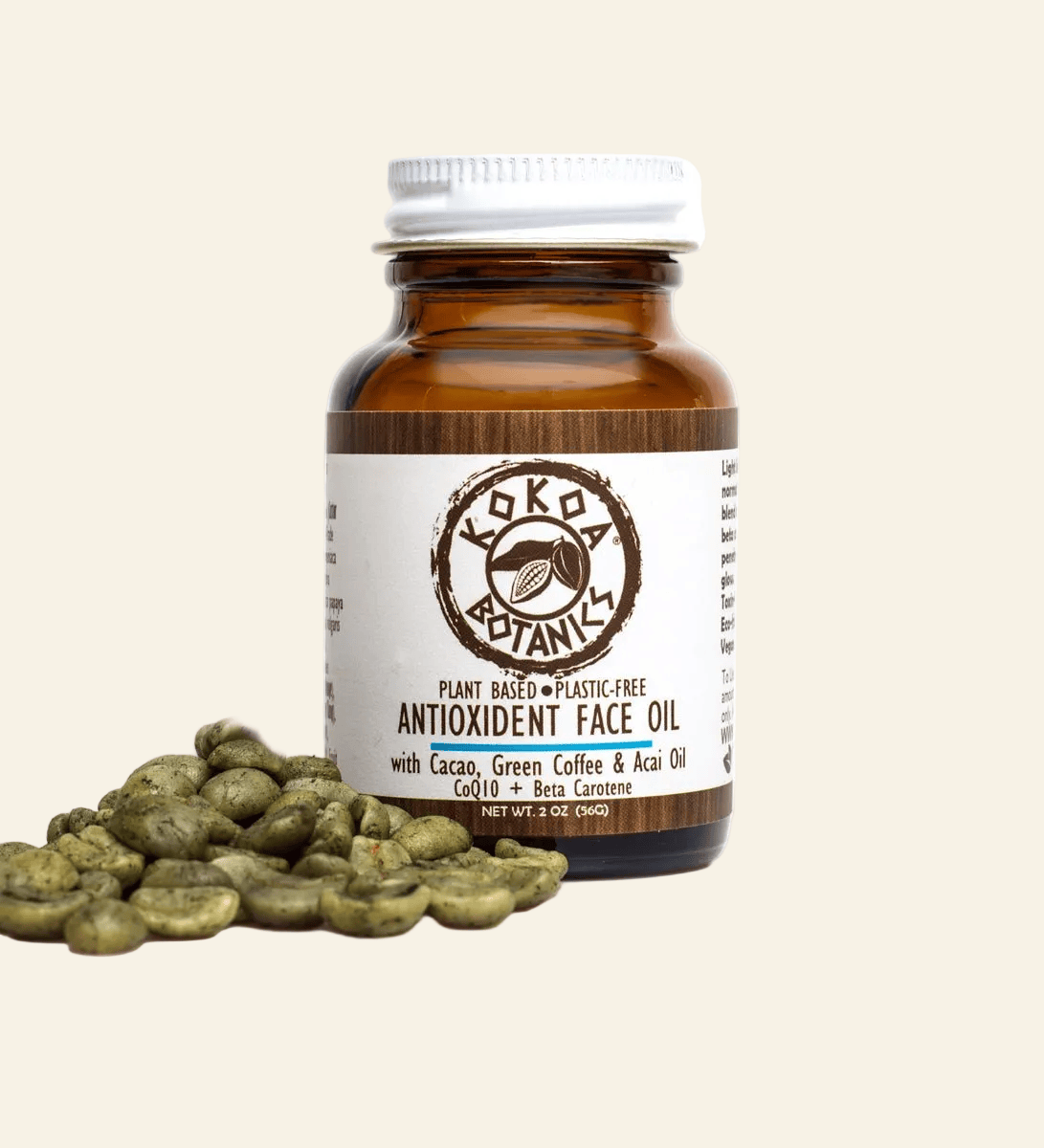 Antioxident Face Oil with Green Coffee &amp; Acai Oil 2 oz