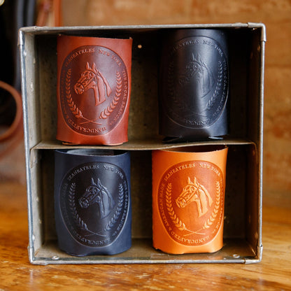 Leather Can Koozie