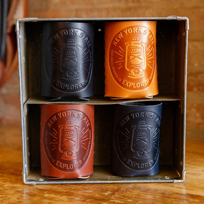 Leather Can Koozie