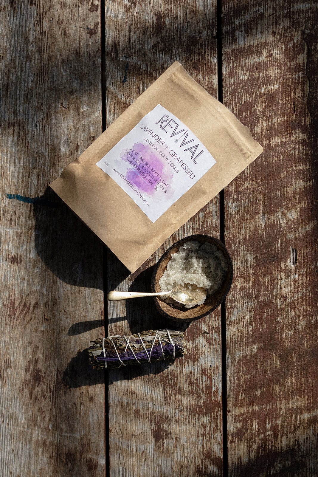 Revival Body Care BODY SCRUB LAVENDER + GRAPESEED BODY SCRUB