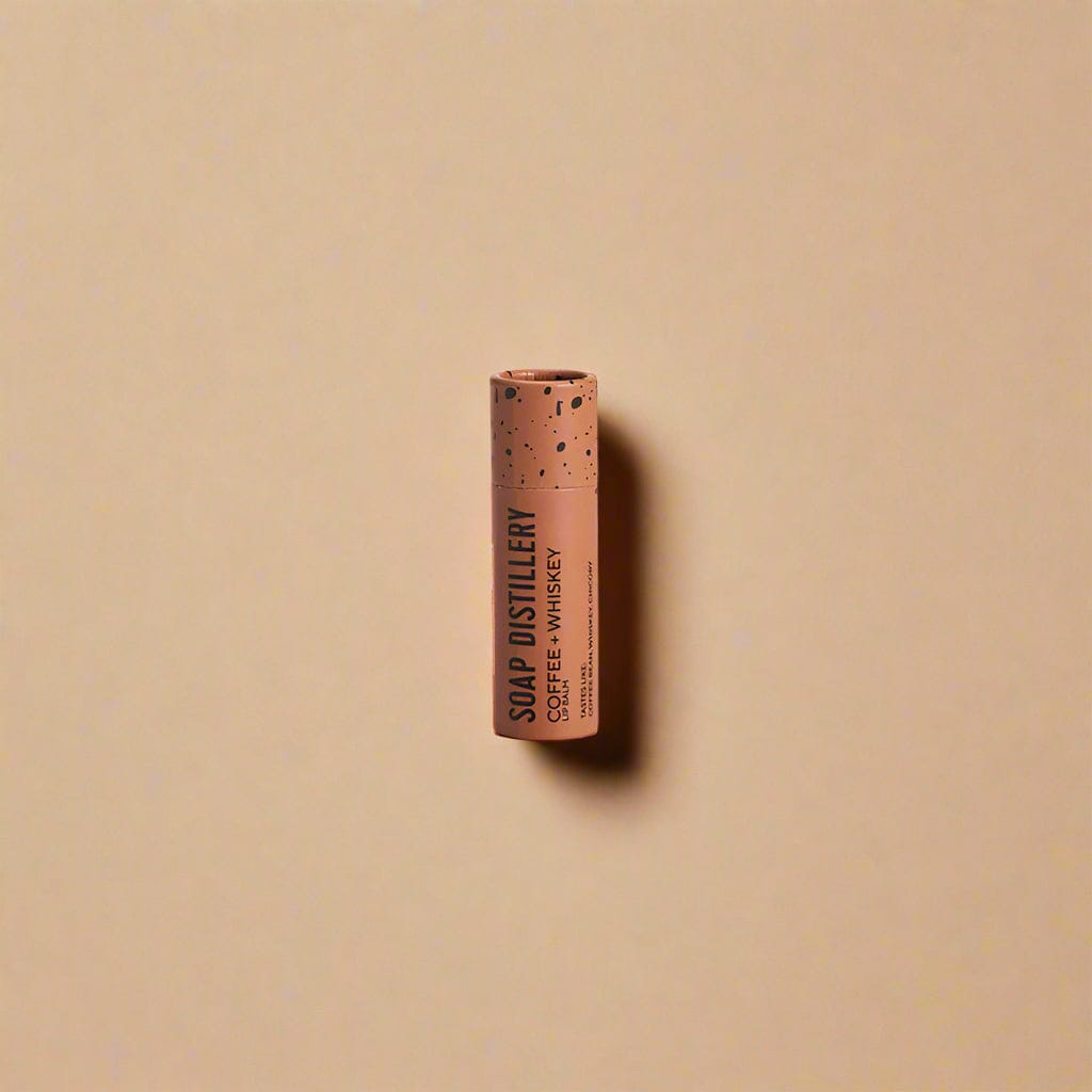 Soap Distillery Lip Balm Coffee + Whiskey Lip Balm