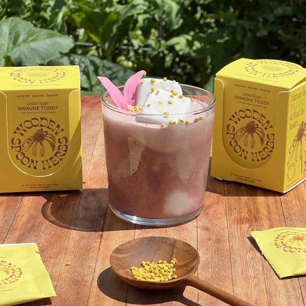 WOODEN SPOON HERBS Powder Lemon-Ginger Immune Toddy