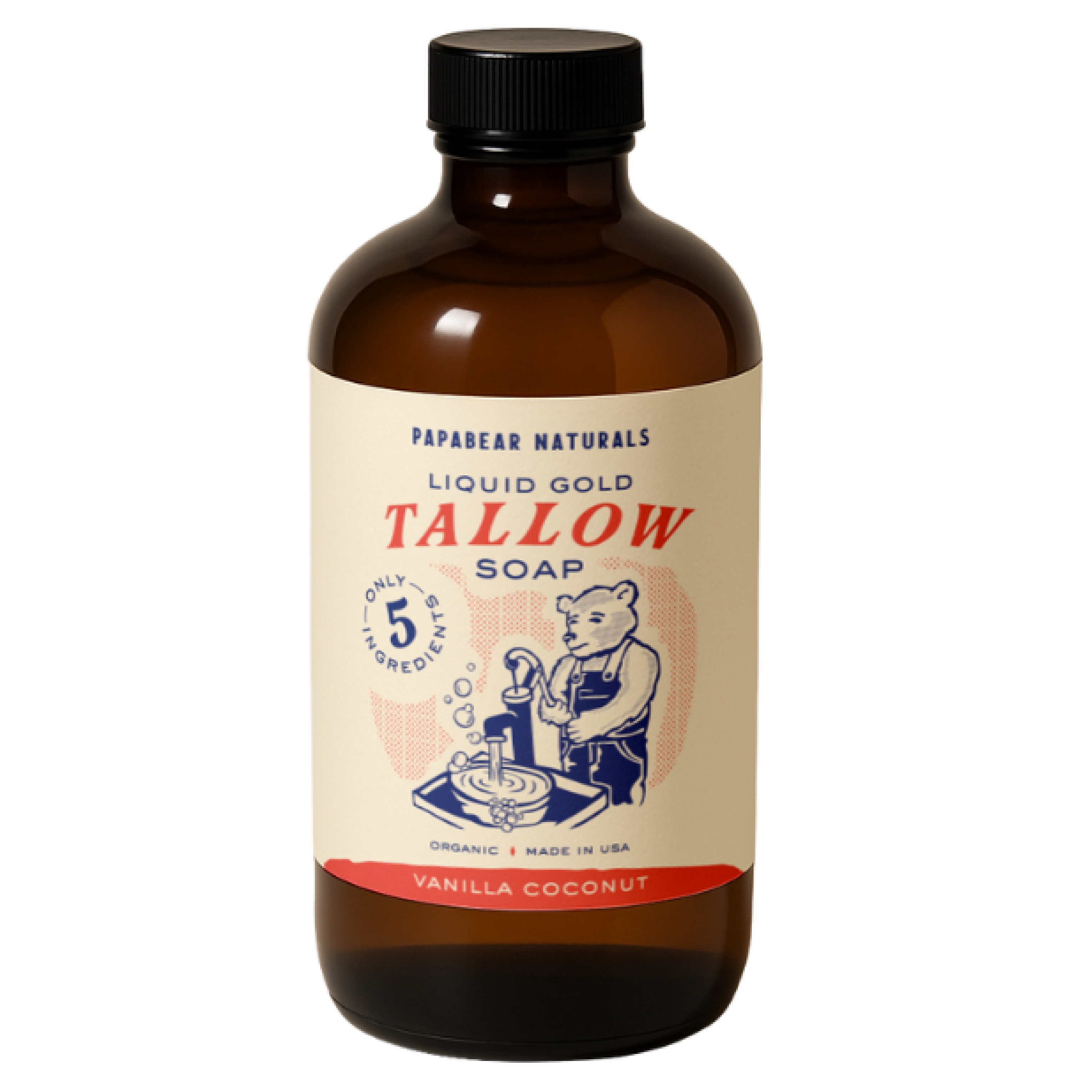Papabear  Liquid Gold Tallow Soap