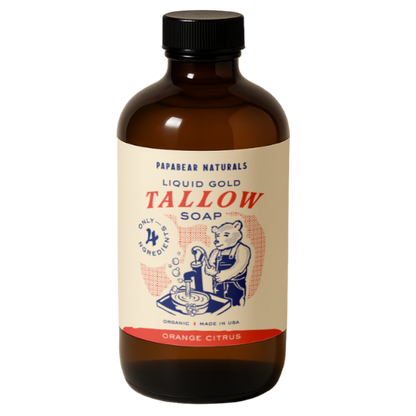 Papabear  Liquid Gold Tallow Soap