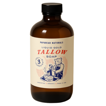 Papabear  Liquid Gold Tallow Soap