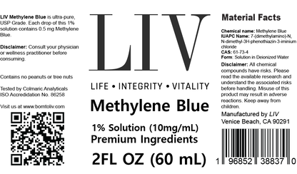 Methylene Blue 1% - USP (Pharmaceutical) Grade - 60ml - My American Goods