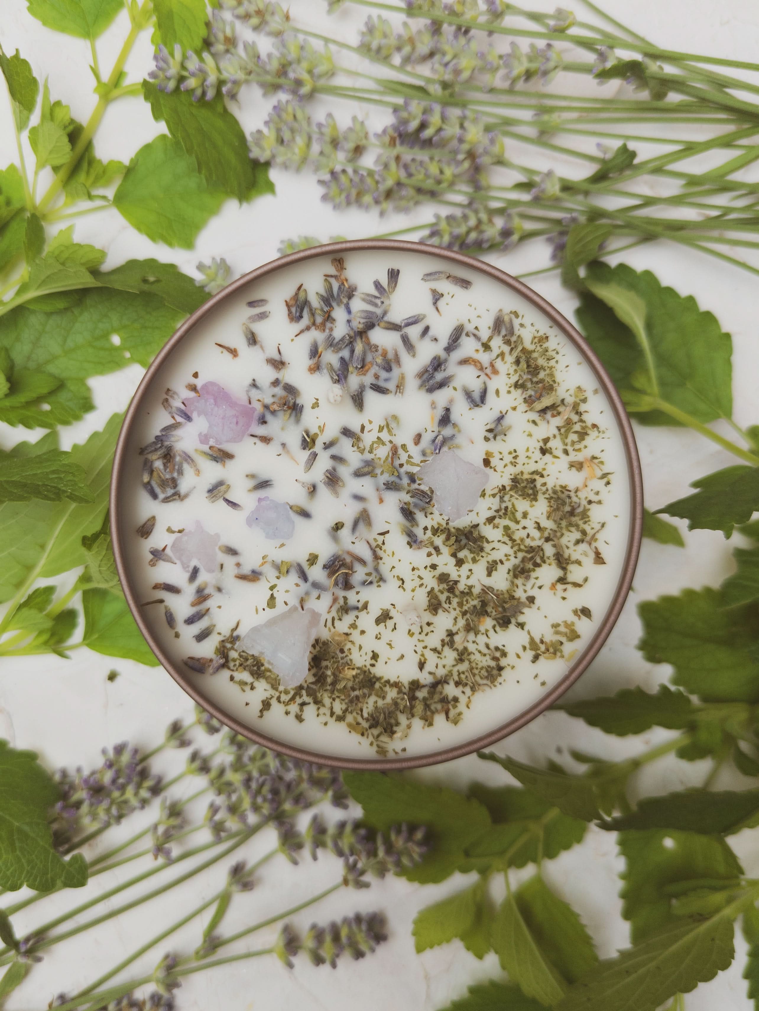 Ash &amp; Rose candle SOOOTHE... Lavender Mint Candle