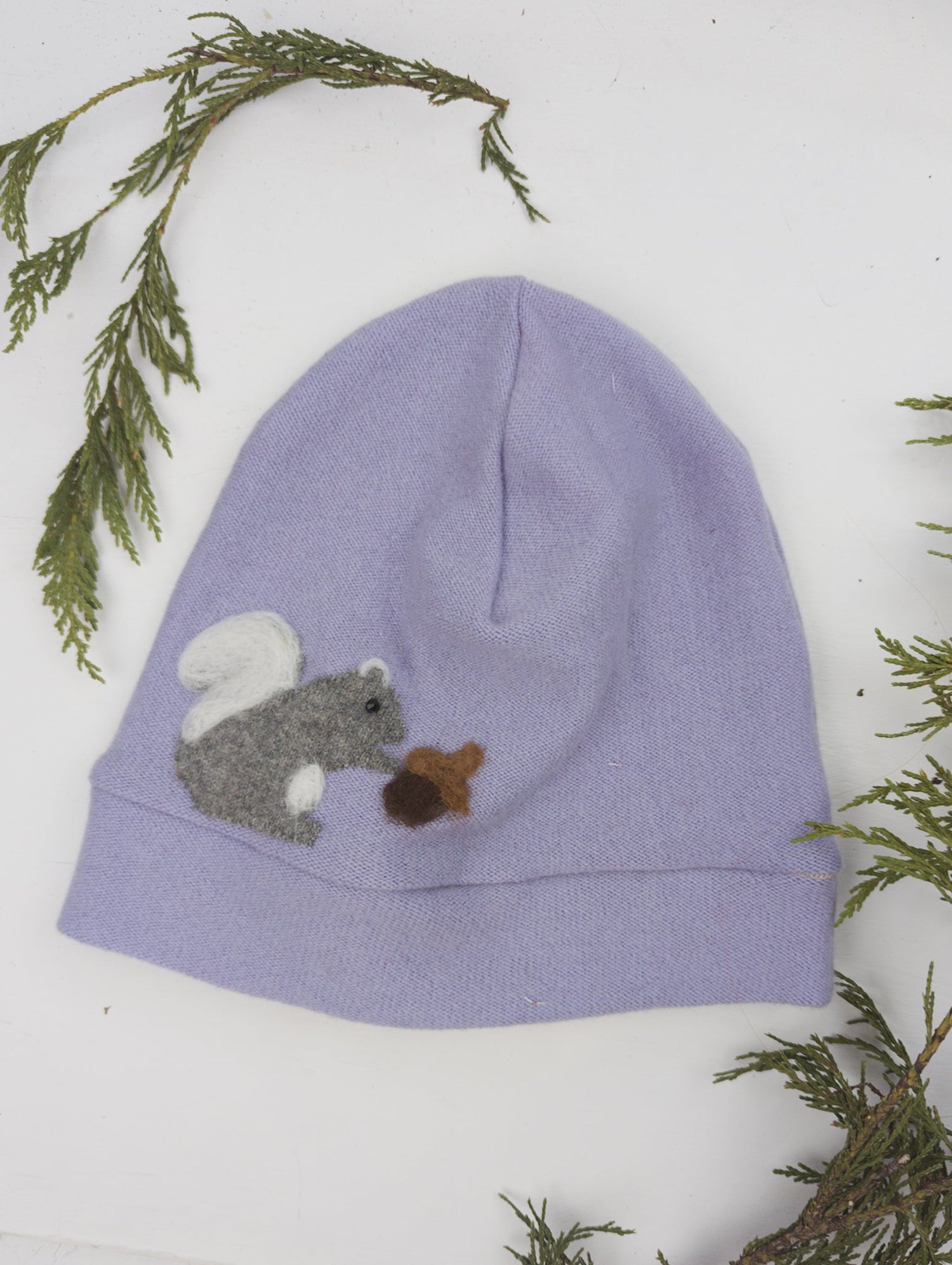 Squirrel Cashmere Hat - Adult - My American Goods