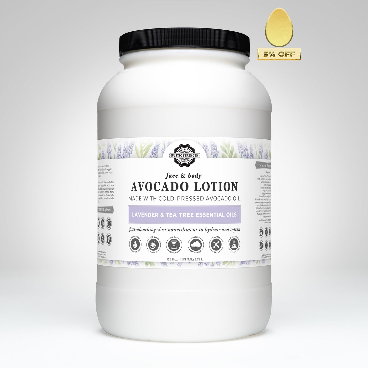 Avocado Lotion | Lavender &amp; Tea Tree