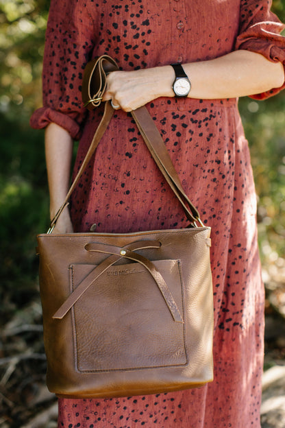 Urban Southern Bags Mocha The Lexington Bow