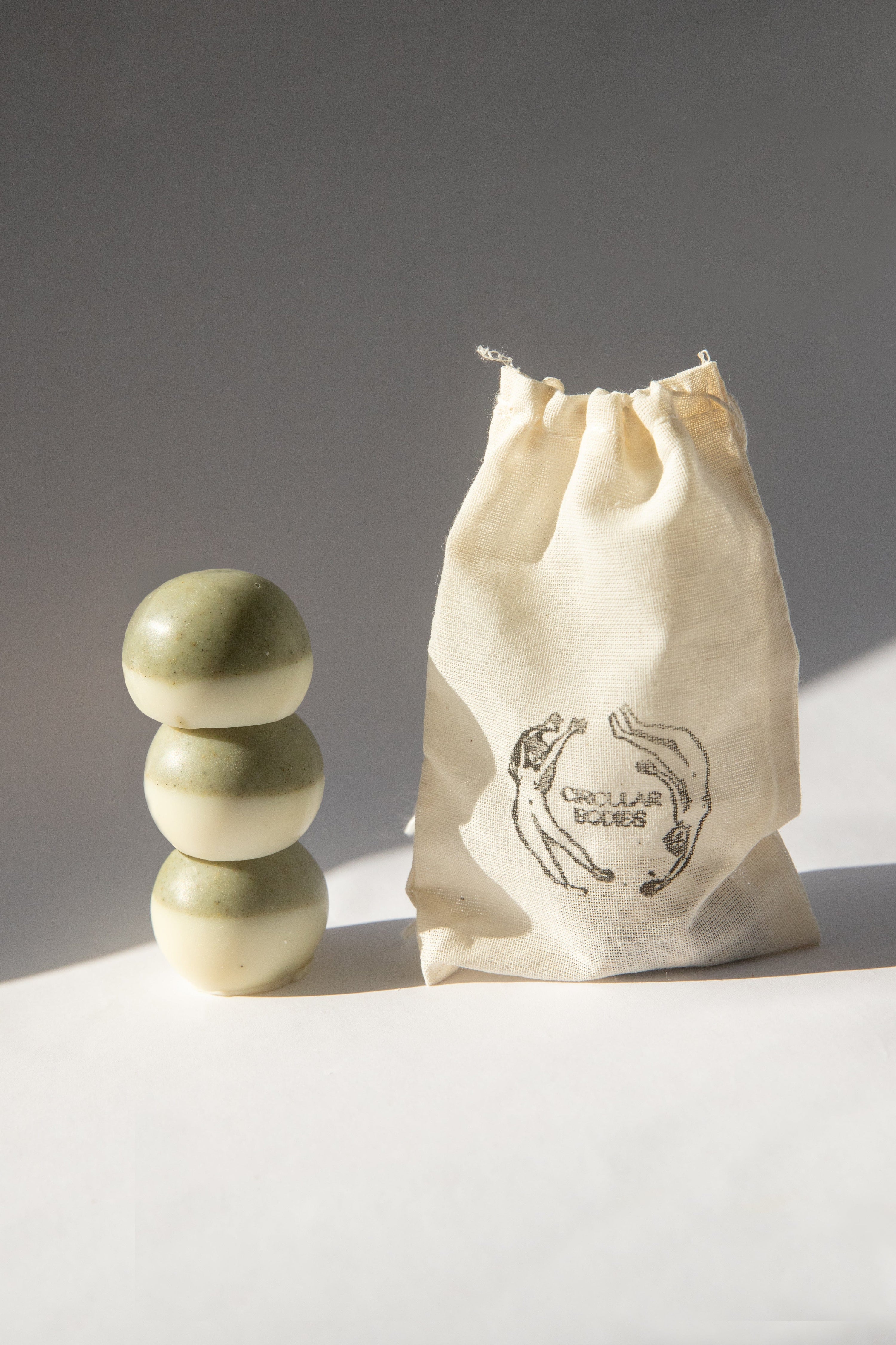 Circular Bodies 3 Sphere kit + Canvas Bag Body Soap Sphere Kit