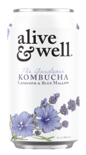 Lavender &amp; Blue Mallow Kombucha