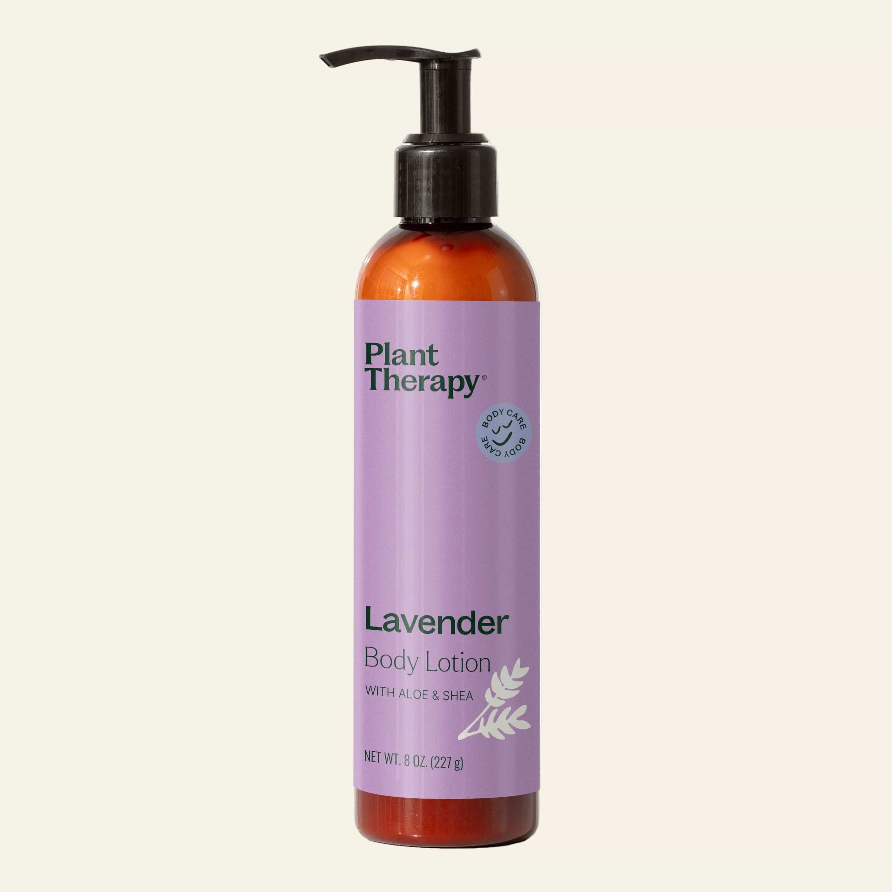 Plant Therapy Body Care 8 oz Lavender Body Lotion with Aloe and Shea
