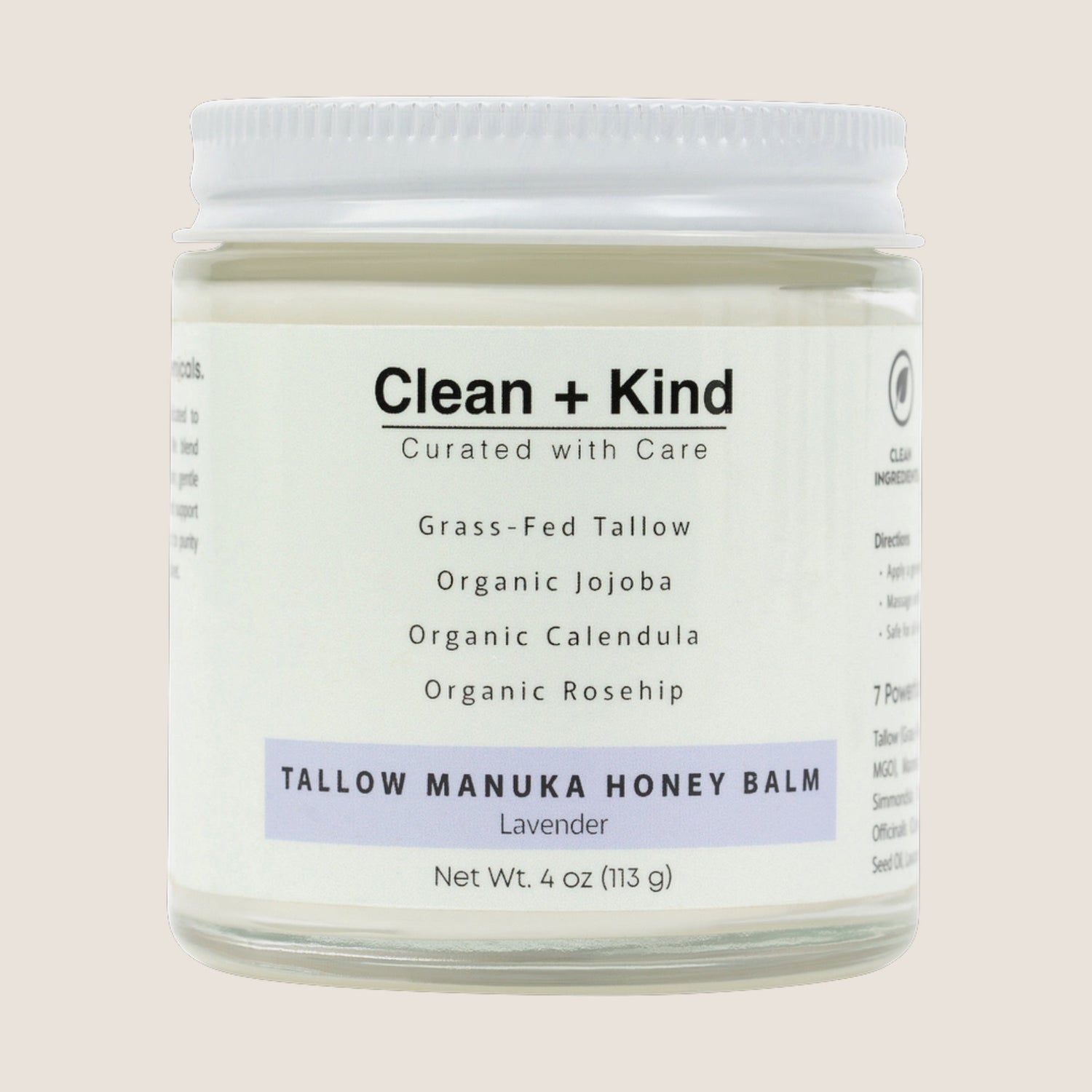 Whipped Tallow Honey Balm - My American Goods