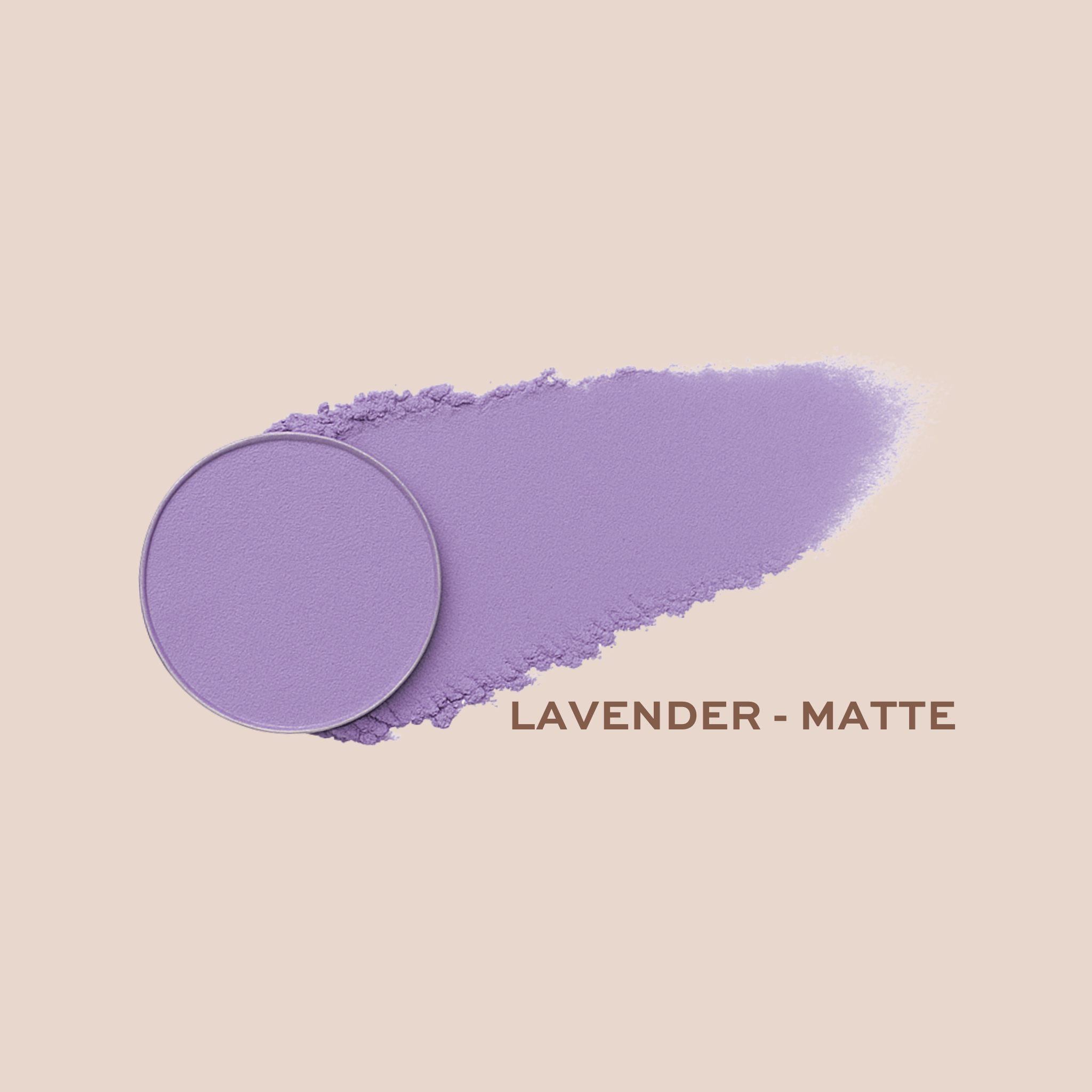 Taylor Made Organics eyeshadow lavender Mineral Eyeshadow Single | talc-free