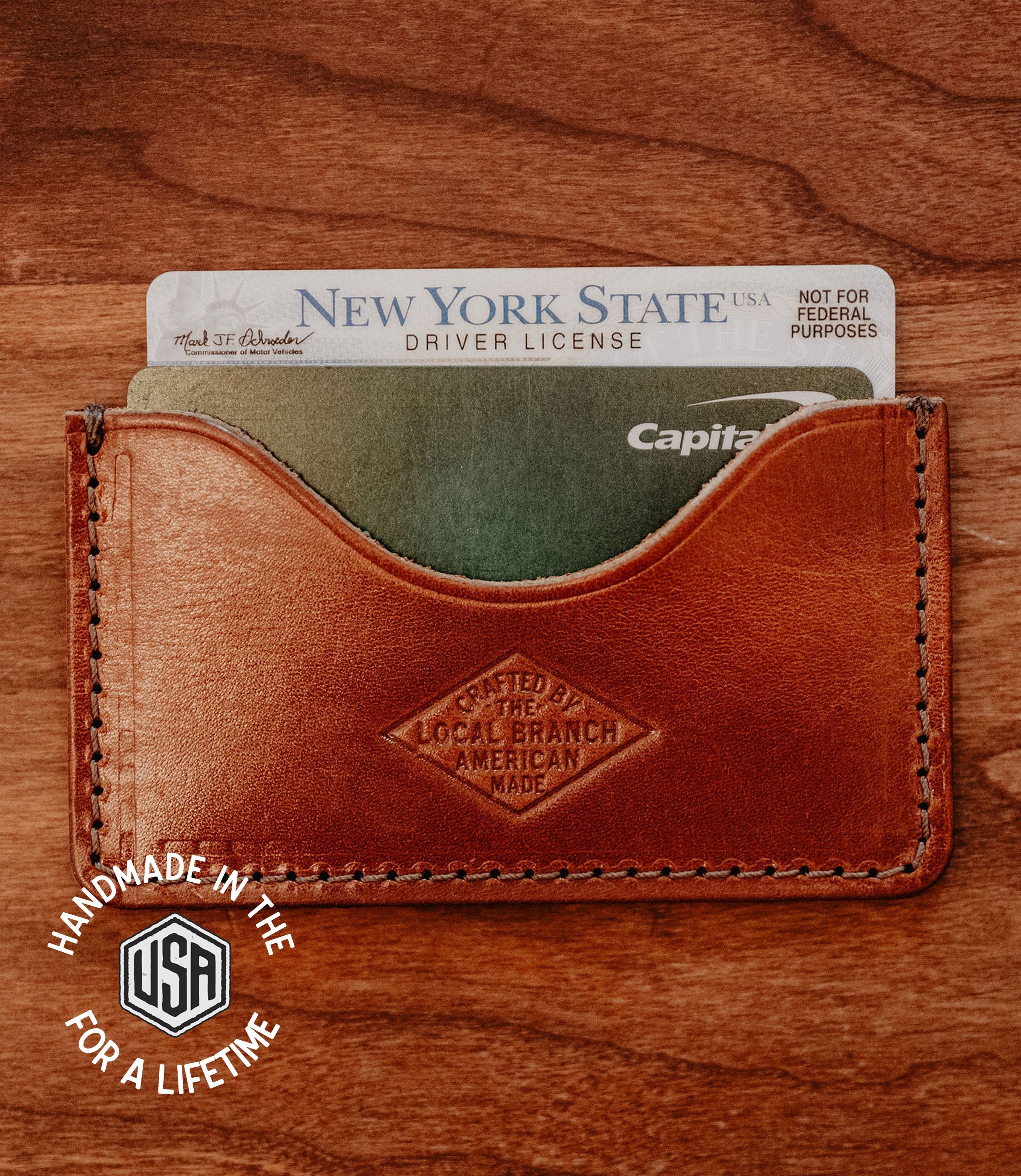 Leather Slip Wallet