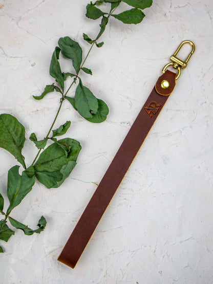 Leather Wristlet Strap - My American Goods