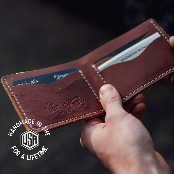 The Local Branch Leather Leather Bifold Wallet