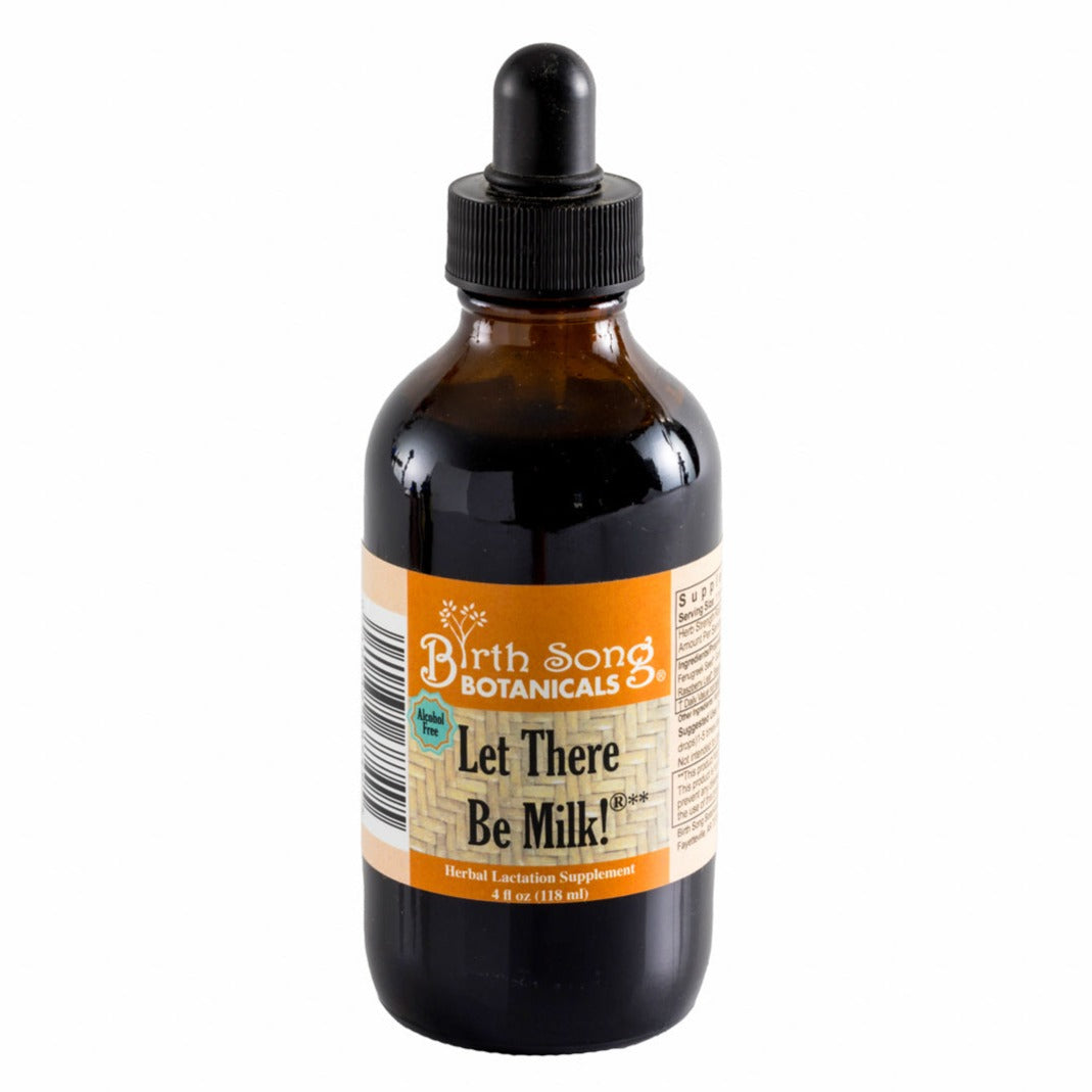 Let There Be Milk! 4 oz Alcohol Free Herbal Breastfeeding and Lactation Liquid Supplement, Breastmilk Supply Booster* - My American Goods