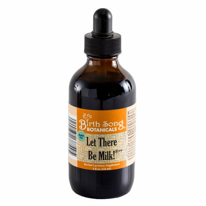Let There Be Milk! 4 oz Alcohol Free Herbal Breastfeeding and Lactation Liquid Supplement, Breastmilk Supply Booster* - My American Goods