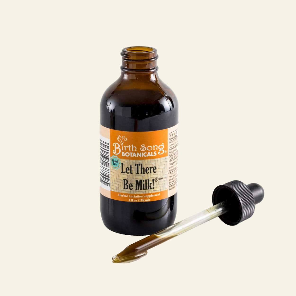 Birth Song Botanicals Co. Tinctures Default Let There Be Milk! Herbal Tincture – Alcohol-Free Botanical Blend (4 oz)