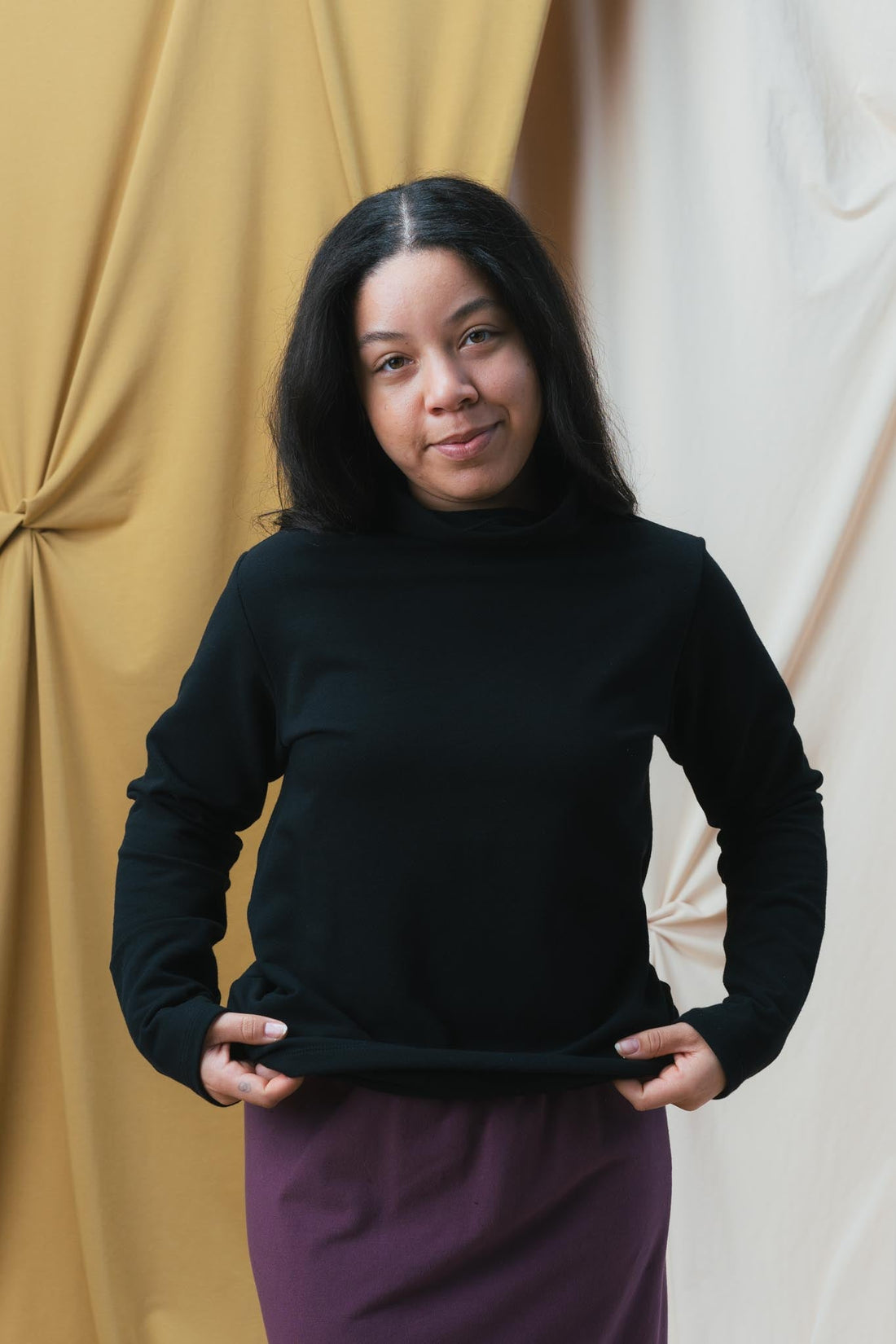 Lillie Top in Licorice
