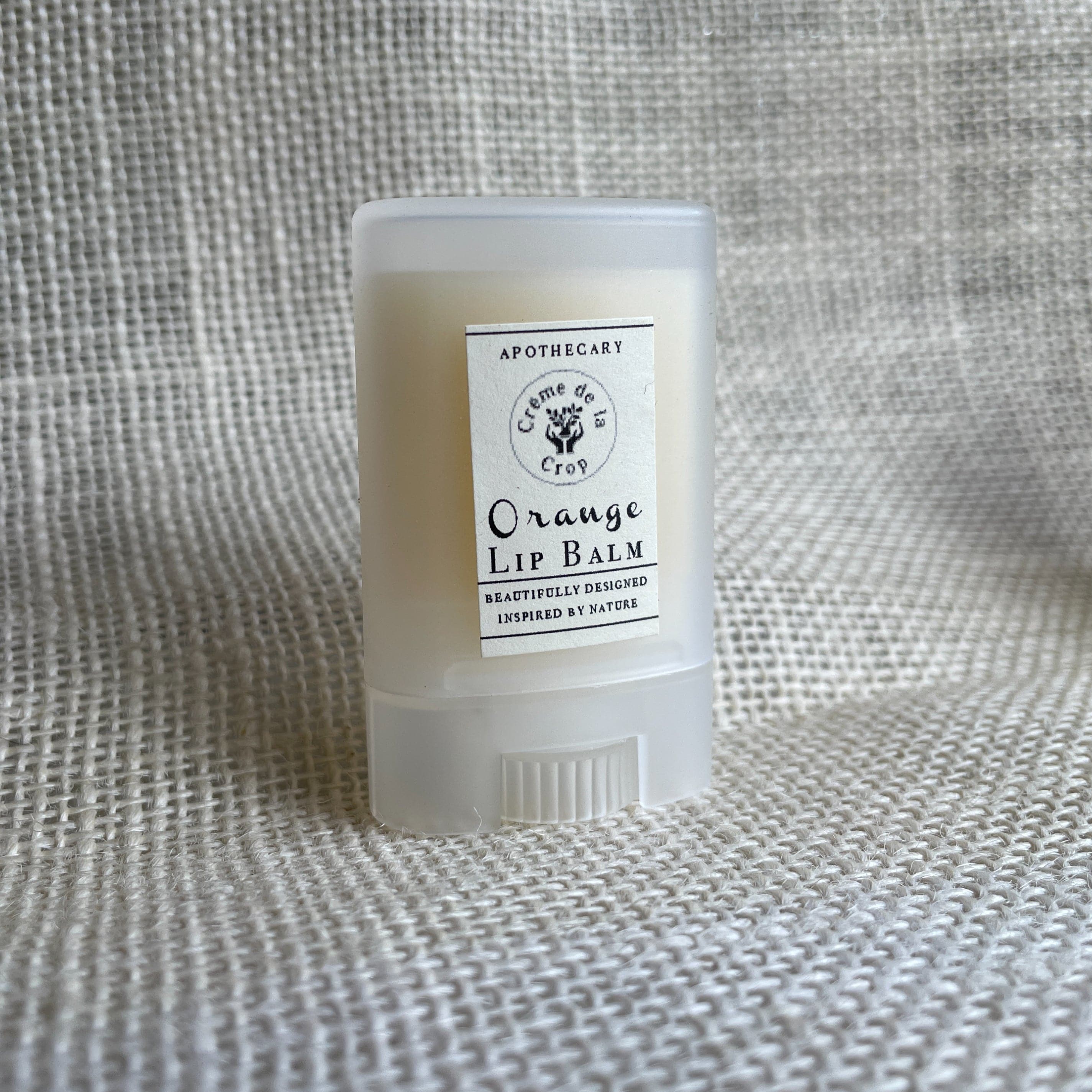 Creme de la Crop Orange Lip Balms - (Essential Oils)